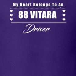 My Heart Belongs To A 1988 Vitara Driver Dark Color T Shirt