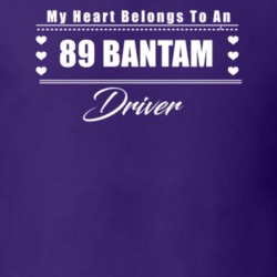 My Heart Belongs To A 1989 Bantam Driver Dark Color T Shirt