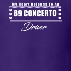 My Heart Belongs To A 1989 Concerto Driver Dark Color T Shirt