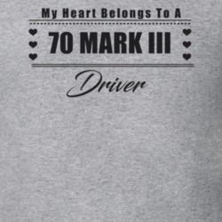 My Heart Belongs To A 1970 Mark Iii Driver Light Color T Shirt