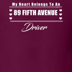My Heart Belongs To A 1989 Fifth Avenue Driver Dark Color T Shirt