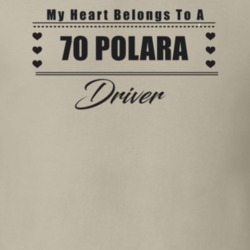 My Heart Belongs To A 1970 Polara Driver Light Color T Shirt