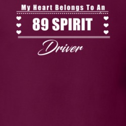 My Heart Belongs To A 1989 Spirit Driver Dark Color T Shirt