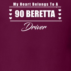 My Heart Belongs To A 1990 Beretta Driver Dark Color T Shirt
