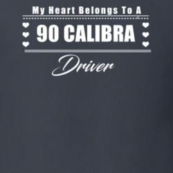 My Heart Belongs To A 1990 Calibra Driver Dark Color T Shirt