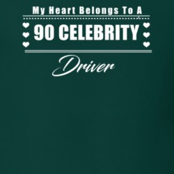 My Heart Belongs To A 1990 Celebrity Driver Dark Color T Shirt