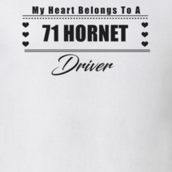 My Heart Belongs To A 1971 Hornet Driver Light Color T Shirt