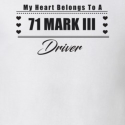My Heart Belongs To A 1971 Mark Iii Driver Light Color T Shirt