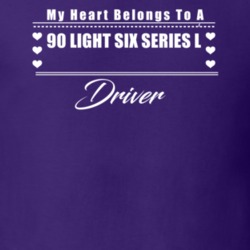 My Heart Belongs To A 1990 Dark Six Series L Driver Dark Color T Shirt