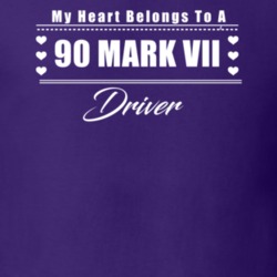 My Heart Belongs To A 1990 Mark Vii Driver Dark Color T Shirt