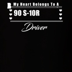 My Heart Belongs To A 1990 S-10 Blazer Driver Dark Color T Shirt