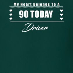 My Heart Belongs To A 1990 Today Driver Dark Color T Shirt