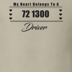My Heart Belongs To A 1972 1300 Driver Light Color T Shirt