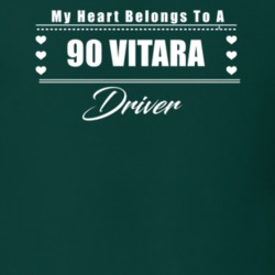 My Heart Belongs To A 1990 Vitara Driver Dark Color T Shirt