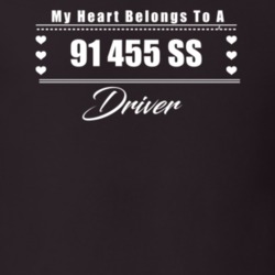 My Heart Belongs To A 1991 455 Ss Driver Dark Color T Shirt