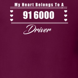 My Heart Belongs To A 1991 6000 Driver Dark Color T Shirt