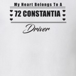 My Heart Belongs To A 1972 Constantia Driver Light Color T Shirt