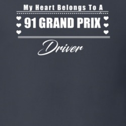 My Heart Belongs To A 1991 Grand Prix Driver Dark Color T Shirt
