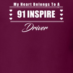 My Heart Belongs To A 1991 Inspire Driver Dark Color T Shirt