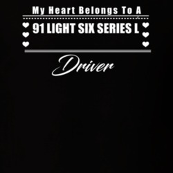 My Heart Belongs To A 1991 Dark Six Series L Driver Dark Color T Shirt