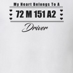 My Heart Belongs To A 1972 M 151 A2 Driver Light Color T Shirt