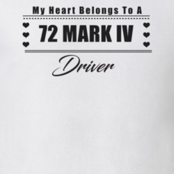 My Heart Belongs To A 1972 Mark Iv Driver Light Color T Shirt