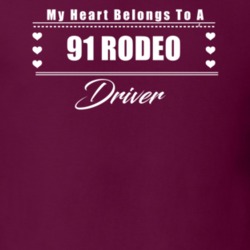 My Heart Belongs To A 1991 Rodeo Driver Dark Color T Shirt