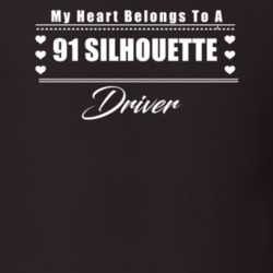 My Heart Belongs To A 1991 Silhouette Driver Dark Color T Shirt