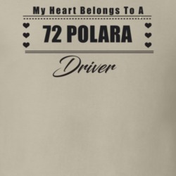My Heart Belongs To A 1972 Polara Driver Light Color T Shirt