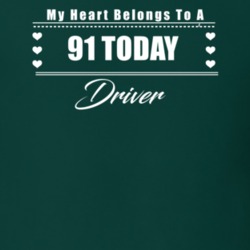 My Heart Belongs To A 1991 Today Driver Dark Color T Shirt