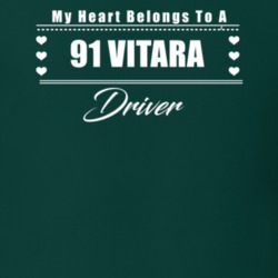 My Heart Belongs To A 1991 Vitara Driver Dark Color T Shirt