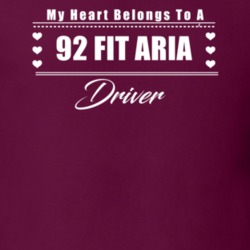 My Heart Belongs To A 1992 Fit Aria Driver Dark Color T Shirt