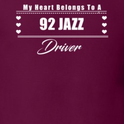 My Heart Belongs To A 1992 Jazz Driver Dark Color T Shirt