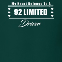 My Heart Belongs To A 1992 Limited Driver Dark Color T Shirt