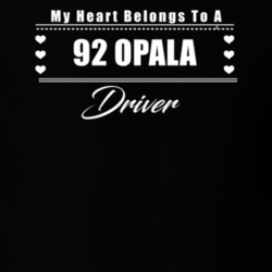 My Heart Belongs To A 1992 Opala Driver Dark Color T Shirt