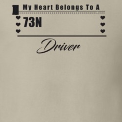 My Heart Belongs To A 1973 Laurentian Driver Light Color T Shirt