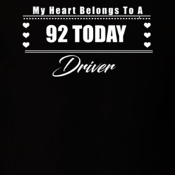 My Heart Belongs To A 1992 Today Driver Dark Color T Shirt