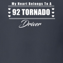 My Heart Belongs To A 1992 Tornado Driver Dark Color T Shirt