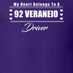 My Heart Belongs To A 1992 Veraneio Driver Dark Color T Shirt