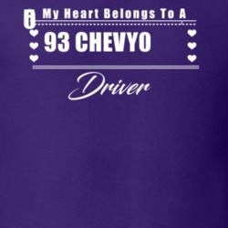 My Heart Belongs To A 1993 Chevy 500 Driver Dark Color T Shirt