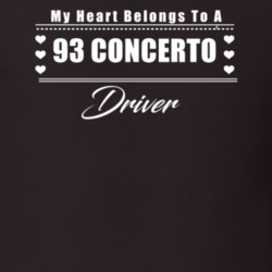 My Heart Belongs To A 1993 Concerto Driver Dark Color T Shirt