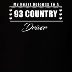 My Heart Belongs To A 1993 Country Driver Dark Color T Shirt