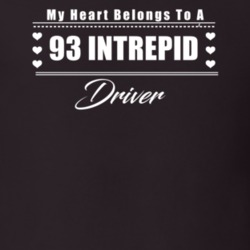 My Heart Belongs To A 1993 Intrepid Driver Dark Color T Shirt