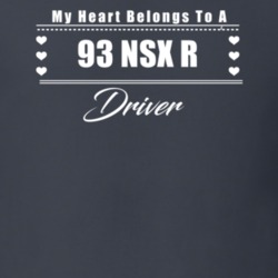 My Heart Belongs To A 1993 Nsx R Driver Dark Color T Shirt