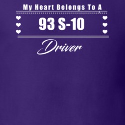 My Heart Belongs To A 1993 S-10 Driver Dark Color T Shirt