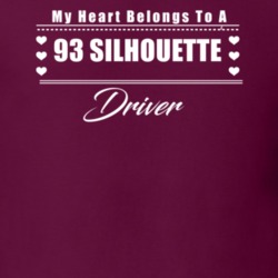 My Heart Belongs To A 1993 Silhouette Driver Dark Color T Shirt