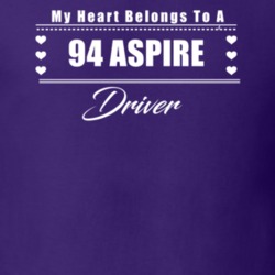 My Heart Belongs To A 1994 Aspire Driver Dark Color T Shirt