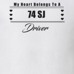 My Heart Belongs To A 1974 Sj Driver Light Color T Shirt