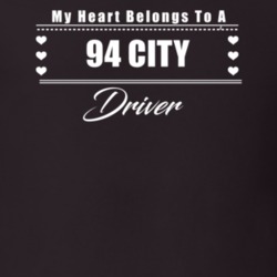 My Heart Belongs To A 1994 City Driver Dark Color T Shirt