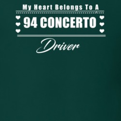 My Heart Belongs To A 1994 Concerto Driver Dark Color T Shirt